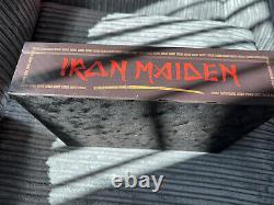 Iron Maiden Senjutsu FC Exclusive Deluxe Wooden Box Set Writing on the Wall