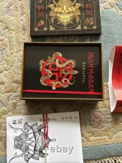 Iron Maiden Senjutsu Fan Club Limited Edition Wooden Box Set, With OBI Strip
