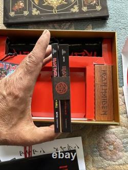 Iron Maiden Senjutsu Fan Club Limited Edition Wooden Box Set, With OBI Strip
