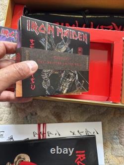 Iron Maiden Senjutsu Fan Club Limited Edition Wooden Box Set, With OBI Strip