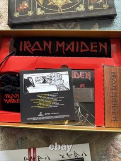 Iron Maiden Senjutsu Fan Club Limited Edition Wooden Box Set, With OBI Strip