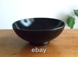 Japanese Lacquerware with Lids 1927 Vintage, soup bowl Set of 10 in a wooden box