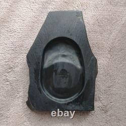 Japanese Negoro Inkstone and Suzuri Box Set by Asobe Koseki with Wooden Box