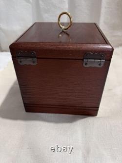 Japanese Wooden Karakuri Puzzle Box Set of 4 Secret Storage Trick Boxes
