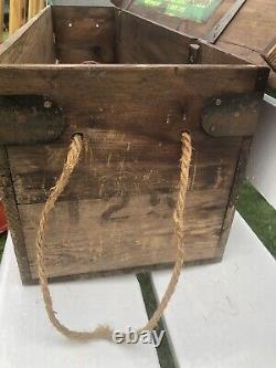 Jaques Croquet Set Complete in Original 1960s Case Boxed Wooden Balls & Clips VG