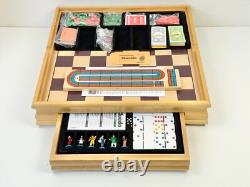 John Lewis Luxury Wooden Chess Set Game Box UNUSED Pieces + Cluedo Monopoly
