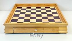 John Lewis Luxury Wooden Chess Set Game Box UNUSED Pieces + Cluedo Monopoly