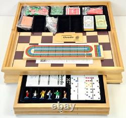 John Lewis Luxury Wooden Chess Set Game Box UNUSED Pieces + Cluedo Monopoly