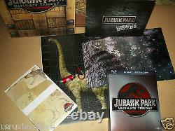 Jurassic Park Trilogy Wooden Box Limited 6-discs Edition Gift Set NEW