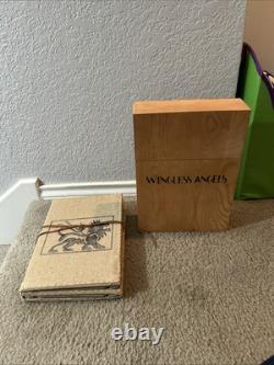Keith Richard's Wingless Angels 2010 Limited Deluxe Cd Box Set Wooden Box Art