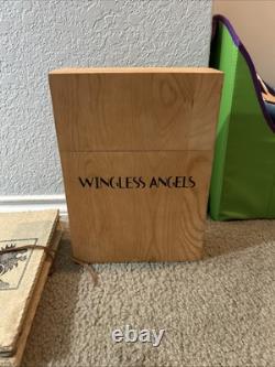 Keith Richard's Wingless Angels 2010 Limited Deluxe Cd Box Set Wooden Box Art