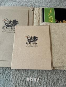 Keith Richard's Wingless Angels 2010 Limited Deluxe Cd Box Set Wooden Box Art