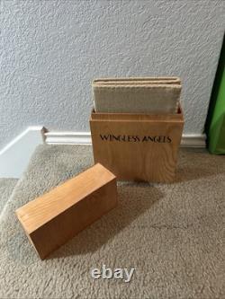 Keith Richard's Wingless Angels 2010 Limited Deluxe Cd Box Set Wooden Box Art