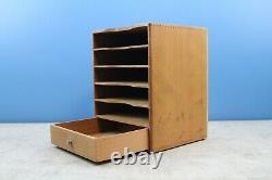 Kingsley Hot Foil Stamping Machine 18pt. Type 5 Wooden Box sets Cabinet Drawer