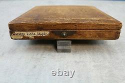 Kingsley Hot Foil Stamping Machine 18pt. Type 5 Wooden Box sets Cabinet Drawer