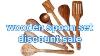 Kitchen Non Stick Wooden Spoon Set Amazon Offer Discount