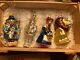 Kurt Alder Wizard Of Oz Polonaise Wooden Box Set Of 4 Christmas Ornaments