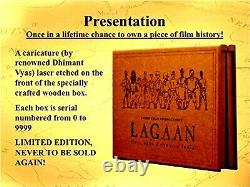 LAGAAN SPECIAL ANNIVERSARY EDITION WOODEN BOX 3 DVDs SET ENGLISH SUBTITLES