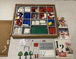 LEGO 700 System Set 1969s Original Wooden Box Plastic Inserts Vintage & Garage