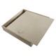 Large Square Lidded Wooden Storage Box / Photos Memory Keepsake Holder Decoupage