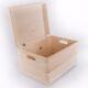 Large Wooden Storage Box With Lid And Handles/pinewood Toy Chest Keepsake Trunk