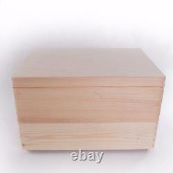 Large Wooden Storage Box With Lid And Handles/Pinewood Toy Chest Keepsake Trunk