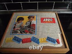 Lego Vintage System A Large Wooden Box of Vintage Lego 1960s Rare and Collec