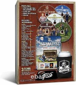 Letterkenny Seasons 1-5 Limited Collector's Edition Wooden Box DVD Set + 6 7 & 8