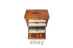 Limited Edition Cathay x Start From Zero Handmade Wooden Box Mahjong Gift Set