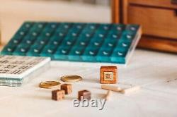 Limited Edition Cathay x Start From Zero Handmade Wooden Box Mahjong Gift Set