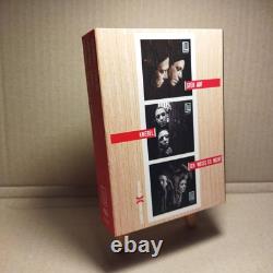 Lindemann Steh Auf / Knebel / Ich Weiss Es Nich 3XSingles wooden Box-Set
