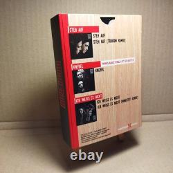 Lindemann Steh Auf / Knebel / Ich Weiss Es Nich 3XSingles wooden Box-Set
