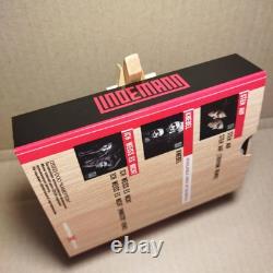 Lindemann Steh Auf / Knebel / Ich Weiss Es Nich 3XSingles wooden Box-Set