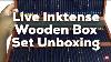 Live Derwent Inktense Wooden Box Unboxing