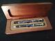 Lovely Parker Duofold Pen Set In Wooden Box