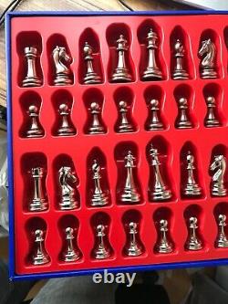 Luxury Chess Set Top Quality Chessmen and Marble Design Board Christmas Gift