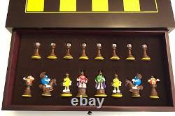 M&M's Characters Wooden Limited Edition Hand Painted Chess Set New with Box