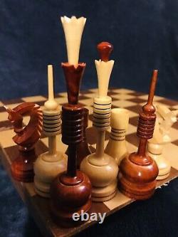 MCM Wooden Chess Set WithBox 4.75 King Russia