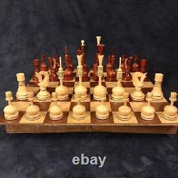 MCM Wooden Chess Set WithBox 4.75 King Russia