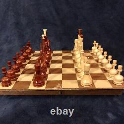 MCM Wooden Chess Set WithBox 4.75 King Russia