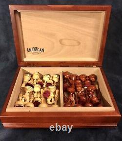 MCM Wooden Chess Set WithBox 4.75 King Russia