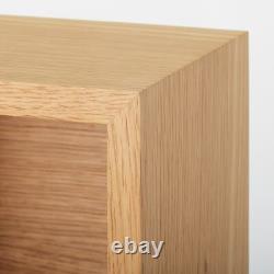 MUJI Wall Attachable Wooden BOX 19 x19cm Oak 44505090 Japan