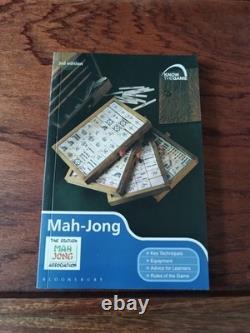 Mah Jong Set In Wooden Case / Box 148 Tiles Mahjong Jongg Vintage Heavy