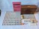Mah Jong Set & Wooden Box 148 Large Tiles Book Count Sticks Mahjong Jongg Rare