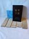 Mah Jong Set In Oriental Wooden Box 144 Tiles Case Mahjong Jongg Vintage Rare 1