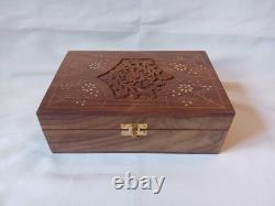 Mah Jong Set in Wooden Box 148 Large Tiles Book Sticks Mahjong Jongg Vintage