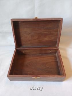 Mah Jong Set in Wooden Box 148 Large Tiles Book Sticks Mahjong Jongg Vintage