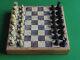 Marble Chess Set Handmade Saopstone Pieces Wooden Box Arts & Crafts And Gift
