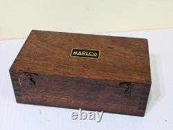 Marlco Imperial Vintage Broach Set in Wooden Box FREE POST