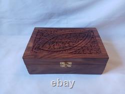 Maruichi Nintendo Mah Jong Set Wooden Box 144 Tiles Mahjong Jongg Rare Vintage